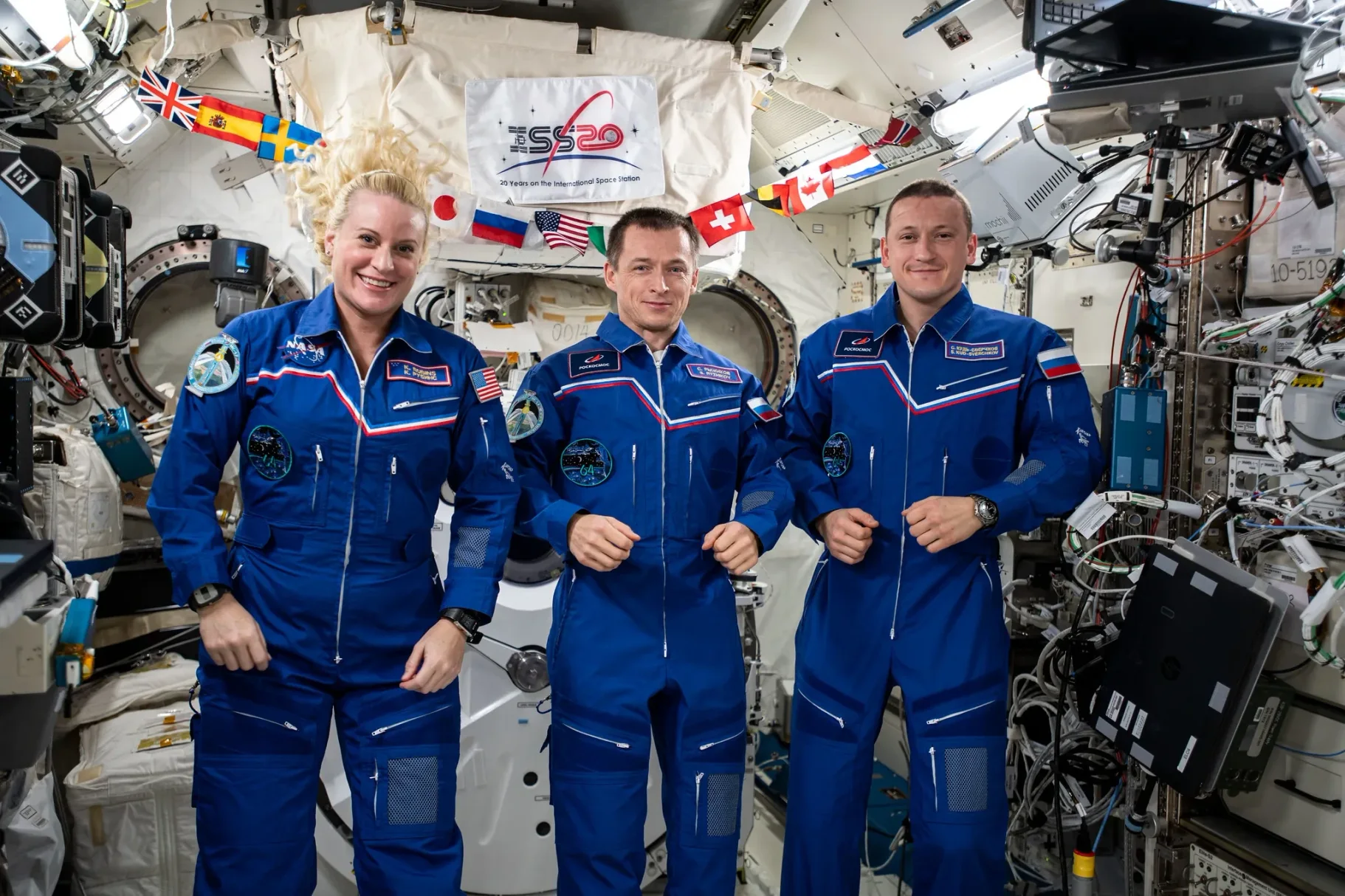 Expedition 64 mission photo representing MORI Associates' IT and live television production support