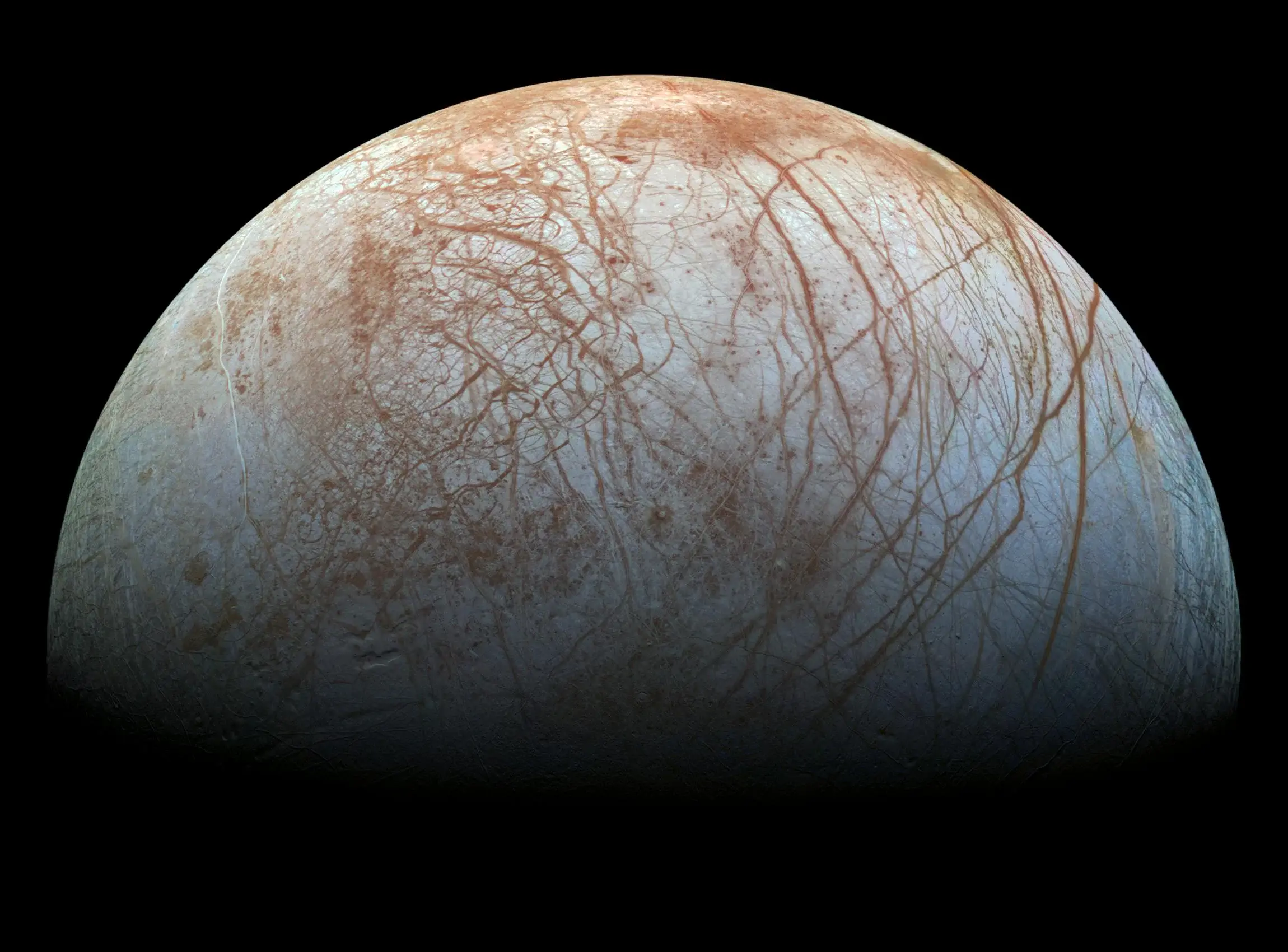 Photo of Jupiter representing our engineering and software support to the Europa Clipper mission