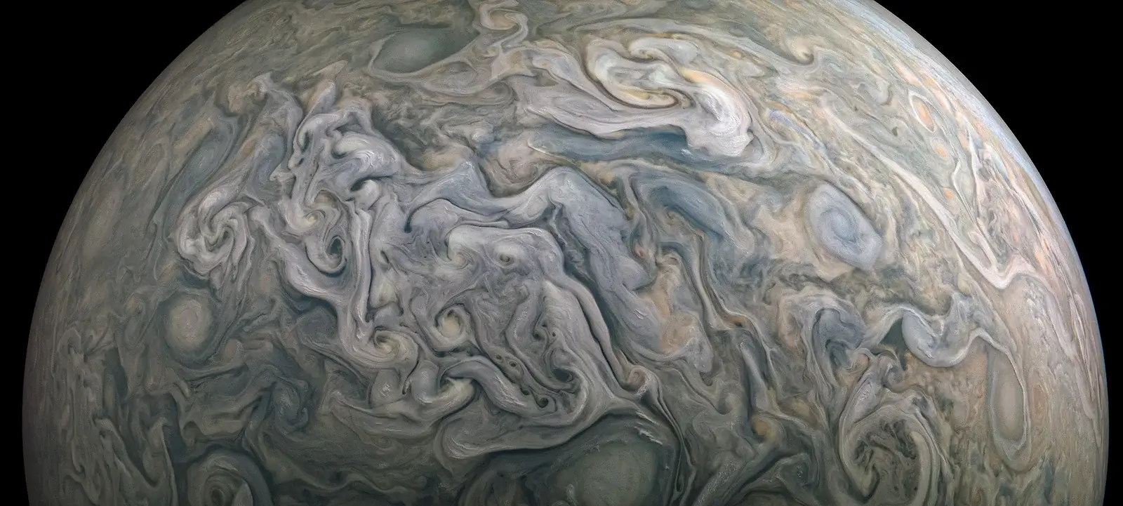 Photo of Jupiter representing our engineering and software support to the Juno mission