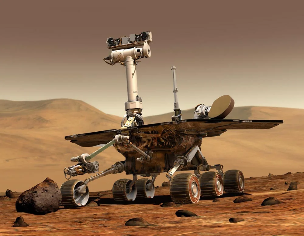 Mars Exploration Rover representing MORI Associates' Mars exploration support